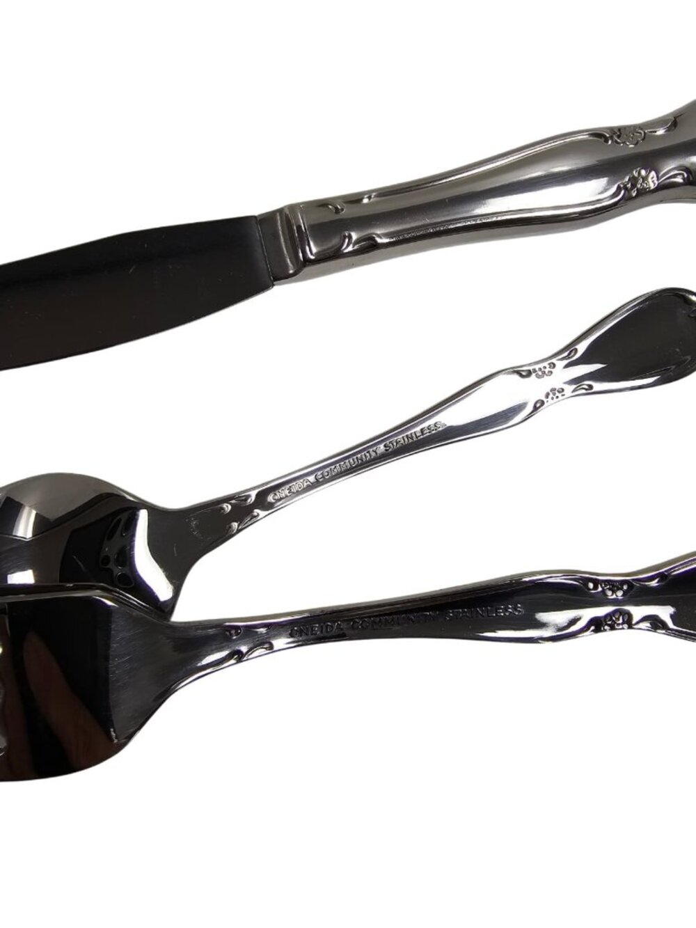 Oneida Chateau 3-piece child flatware silverware set . service for 1 - Picture 8 of 8